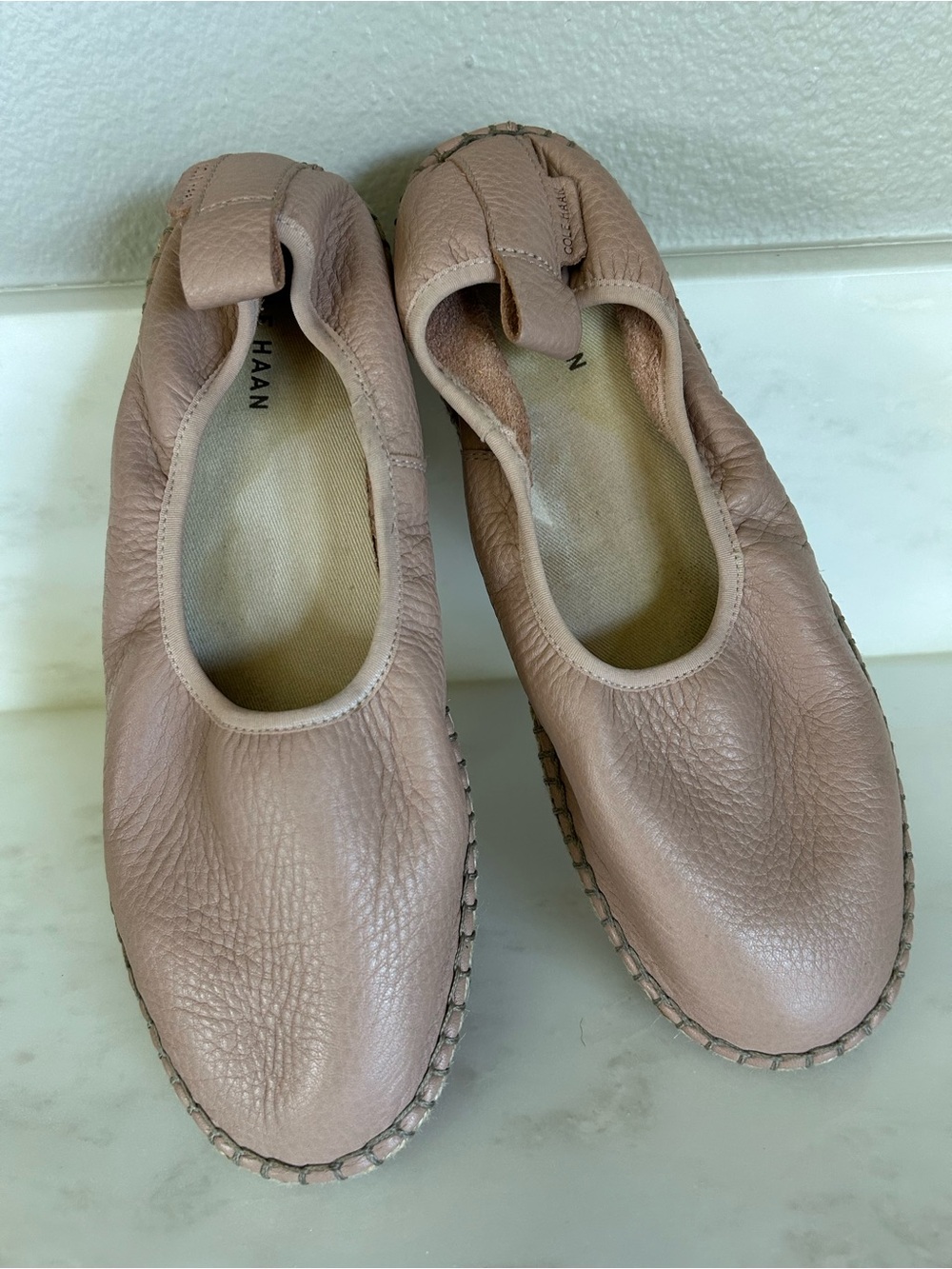 Cole Haan Cloudfeel Espadrille Slip On Flats Ballet Slipper Pink Size 7.5 - Picture 6 of 16